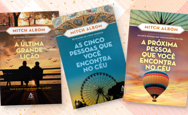 Concorra aos livros do Mitch Albom (encerrado)