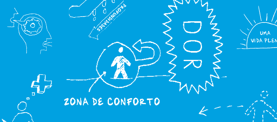 A vida acontece fora da sua zona de conforto